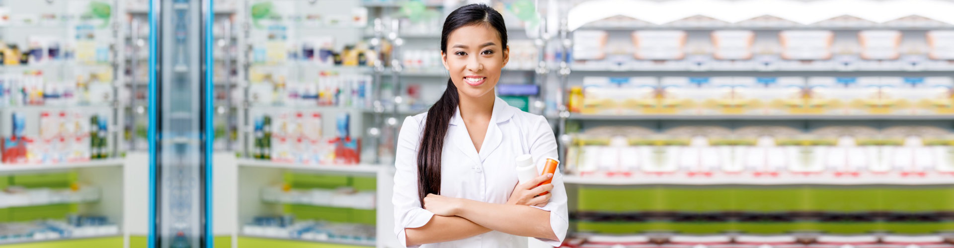 image of a female pharmacist